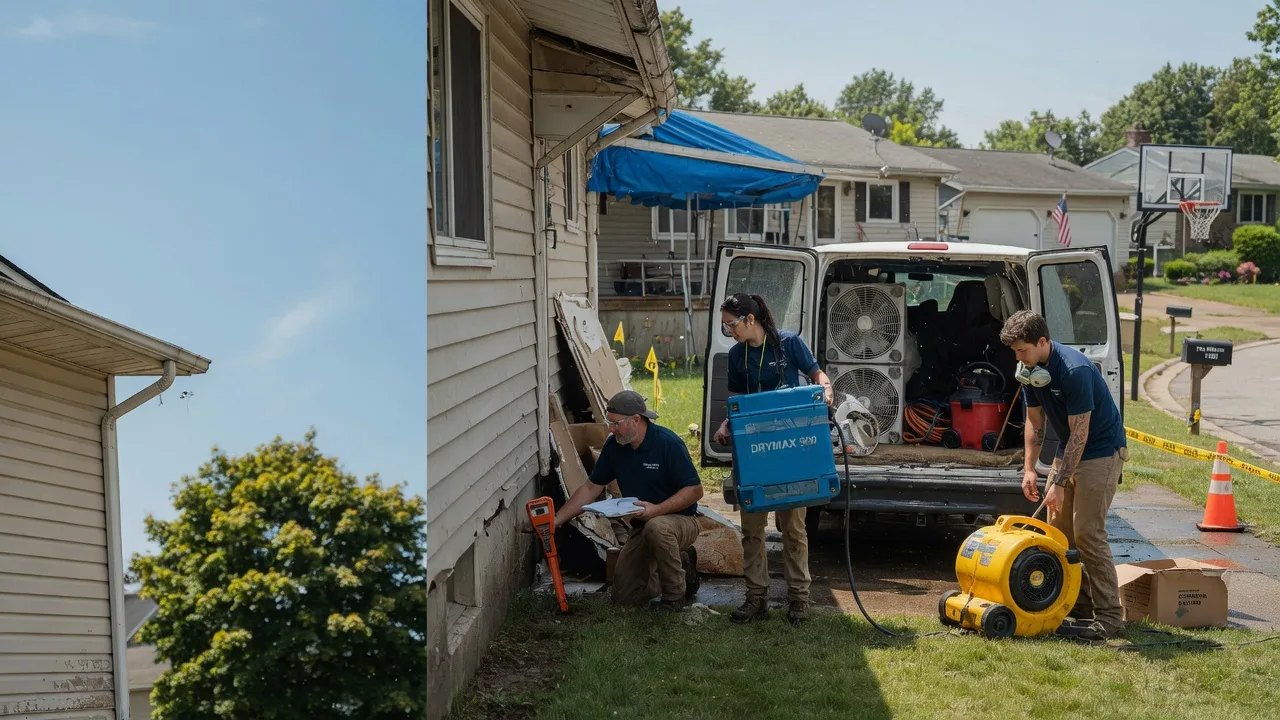 Ceiling Leak Cleanup in Browntown, WI near me